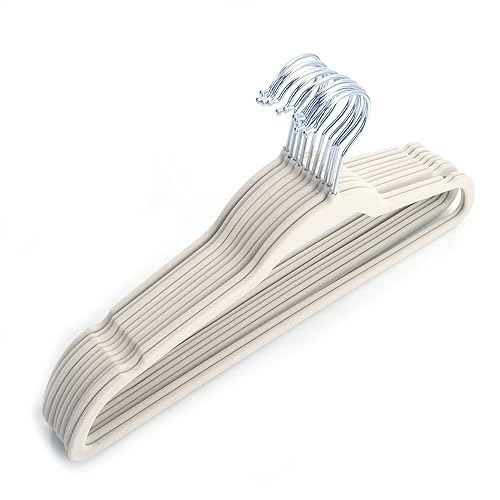 Homgrace Kids Velvet Clothes Hangers, Small Clothes Hanger, Non