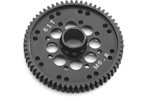 CHRCOED RC Car 0.8M 61T Steel Spur Gear Metal Gear ARA311100 Main Gear for Arrma 1/10 Gorgon 4X2 MEGA Monster Truck RC Car