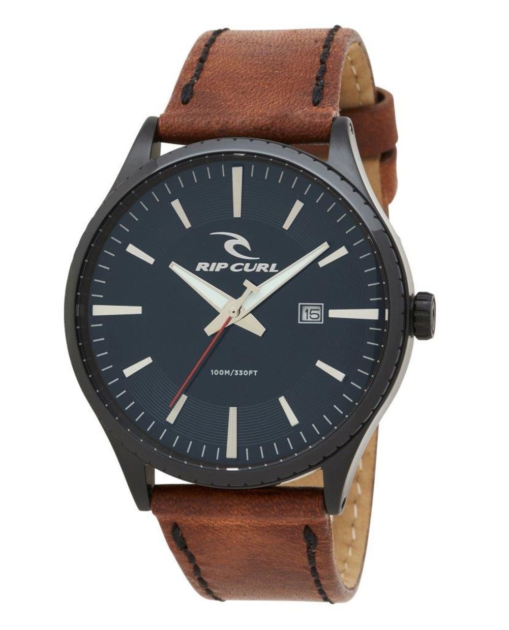 rip curl leather watch