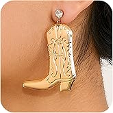 Western Cowgirl Earrings for Women Cowboy Hat Cowboy Boot Dangle Earrings Country Drop Earring Vacation Party Jewelry Gift
