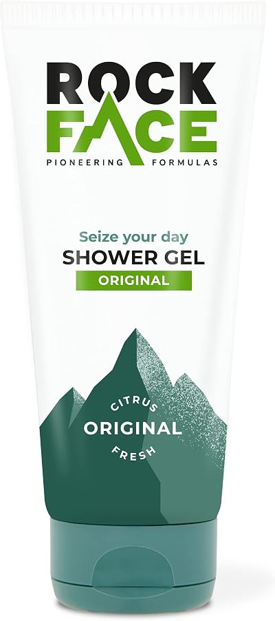 Rockface Mens Shower Gel All in One Body Wash Fresh Masculine Scent 200ml