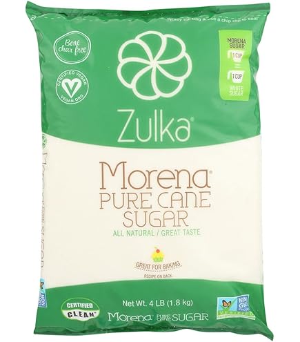 Amazon.com: Zulka Morena Pure Cane Sugar, Unfined & Non-gmo All