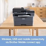Brother MFC L2827DWXL All-in-Box Mono Laser Printer Bundle UK Plug view 5