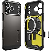Spigen for iPhone 17 Pro Case, Tough Armor T MagFit [Camera Control Button] [Compatible with Magsafe] - Gunmetal