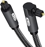 EMK 90 Degree Toslink Optical Cable 360 Degree