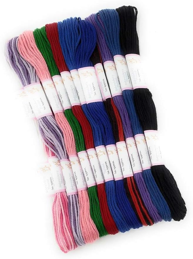 Embroidery thread  assorted colours amazoncouk kitchen  home Embroidery thread  assorted colours amazoncouk kitchen  home