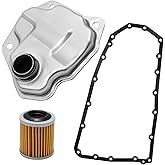 VIKKSAER Transmission Oil Filter and Gasket Replace 31728-1XF03 Transmission Filter CVT Auto Transmission Filter Kit Replacem