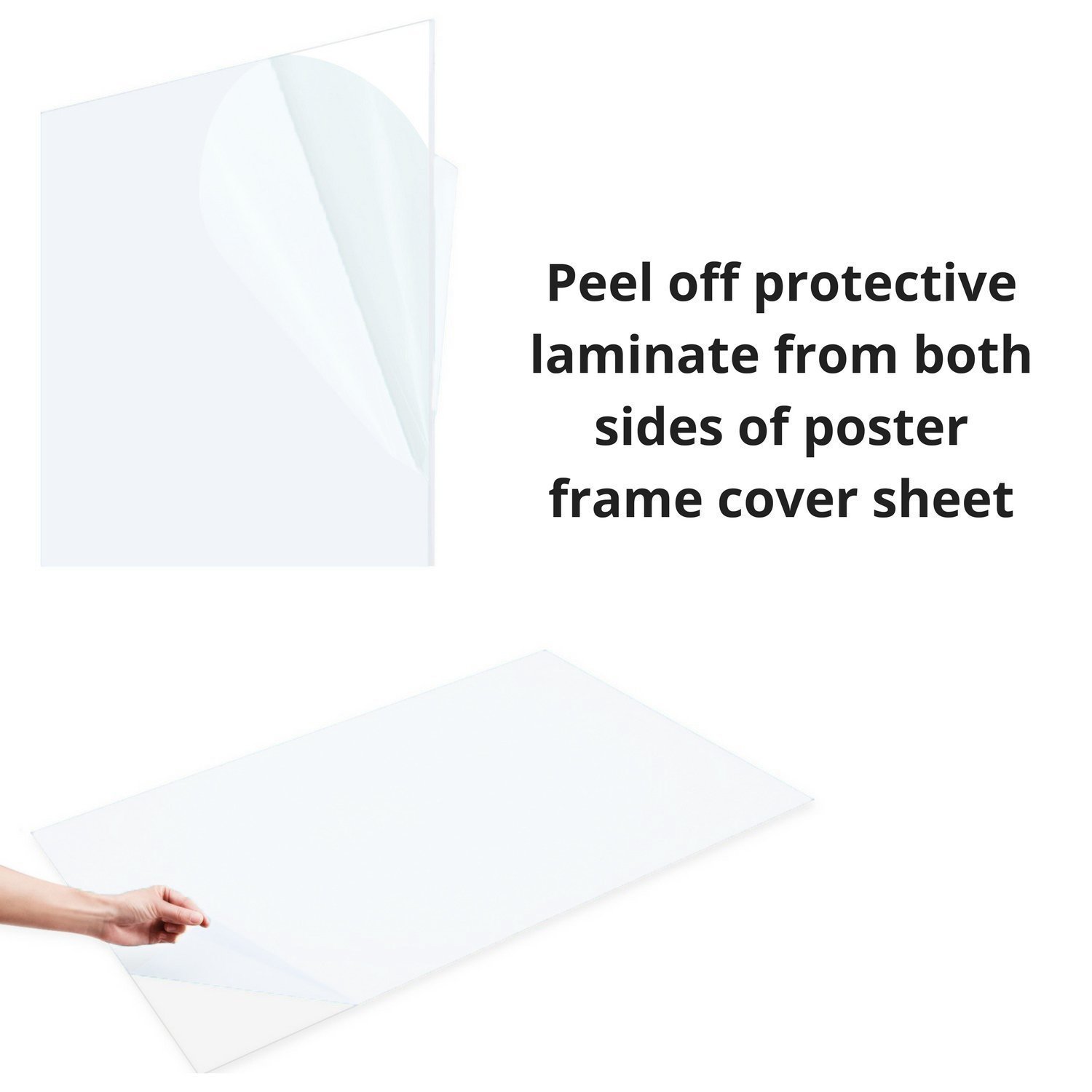 Amoy Art 8 x 10 White Picture Frame Made to Display Pictures Photo Frame 6x8 with Mat or 8x10 Without Mat Plexiglass Cover 3 Pack/Set for Wall & Tabletop