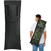 Cosmos Skateboard Bag - Skateboard Backpack & Travel Carry Bag with Outer Pocket, Adjustable Strap for Standard, Mini Cruiser, Regular Size Adult Skateboard, Water-Resistant Fits Commute & Outdoor Use