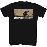 2Bhip Linkin Park Meteora Album Cover Graphic T Shirt Rock Band Black | Officially Licensed Linkin Park Merch, Meteora Album Art, 100% Cotton Crewneck, Unisex Men Women, Graphic Rock Tee