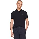 Tommy Hilfiger Mens Short Sleeve Casual Dri Fit Polo Shirts in Regular Fit with Moisture Wicking and Stretch
