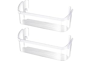242126602 Refrigerator Door Bin Replacement, Compatible with Frigi-daire Refrigerator Door Shelf Parts 4547407, AP6278233, PS12364199 Door Shelf Replacement (2 Pack),By NUTTUTO