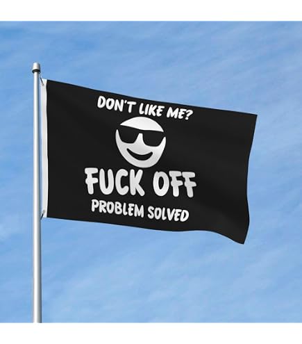 Toothsome Studios „Assholes Live Forever“ Flagge – 90 X 150 Cm, Aus Polyester, Mit Ösen, Für Innen & Außen
