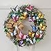 Collections Etc LED Lighted Butterfly Wreath