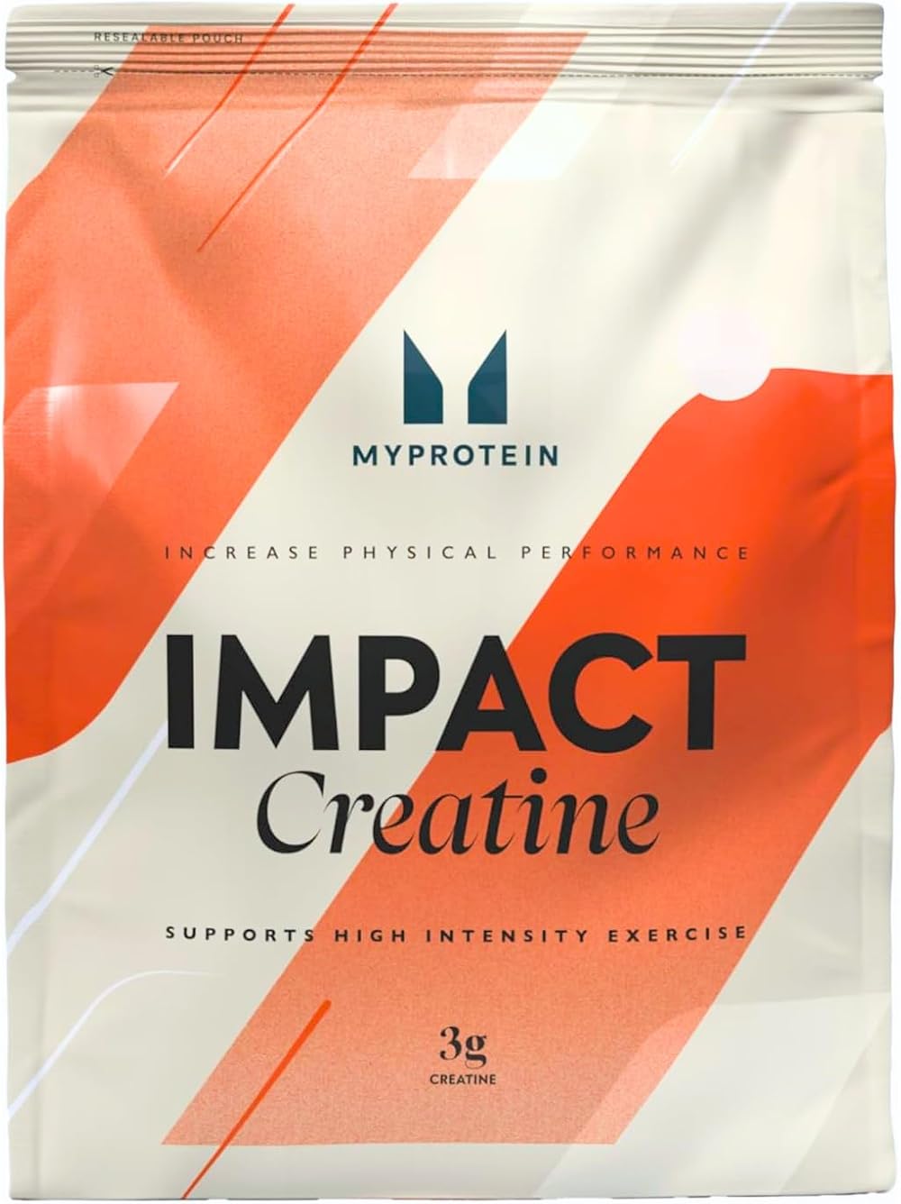 Myprotein Impact Creatine Monohydrate Powder 250 g Micronised Unflavoured
