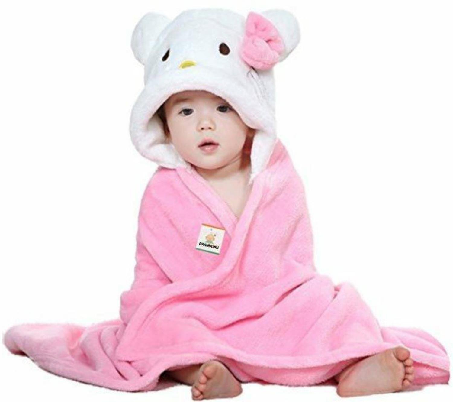 baby girl bath gown