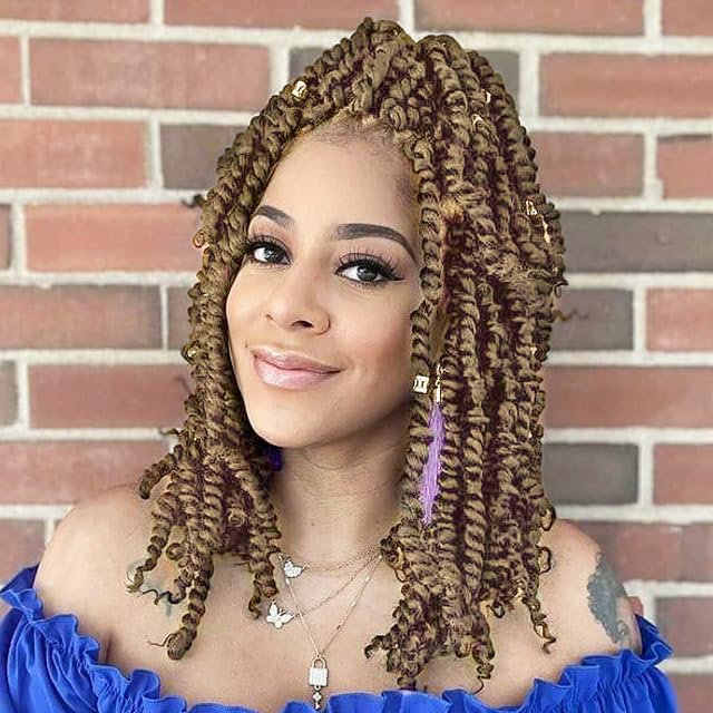 Ameli Passion Twist Crochet Hair 10 Inch Passion