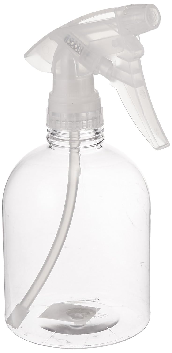Soft 'n Style BMX8031 Plastic Clear Spray Bottle, 16 oz. (Pack of 3): Industrial & Scientific