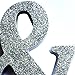 Mr and Mrs Sign Photo Booth Props - Tinksky Wedding Decoration Wedding Present Silver - MR MRS Wooden Letters