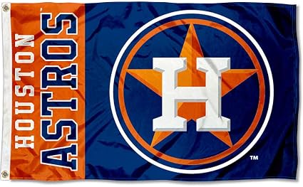 Amazon Com Wincraft Houston Astros Flag 3x5 Banner Sports Fan