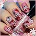 CICI&SISI Nail Art Stamp Set Jumbo 2-Set of 6 JUMBO Nail Art Polish Stamping Manicure Accessories Kit All New Designs w/ FREE Stamper&Scraper Tool Set