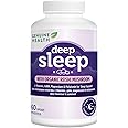 Genuine Health Deep Sleep – Natural Sleep Aid with Reishi, GABA, Melatonin & Magnesium – Fall Asleep Faster & Wake Up Refresh