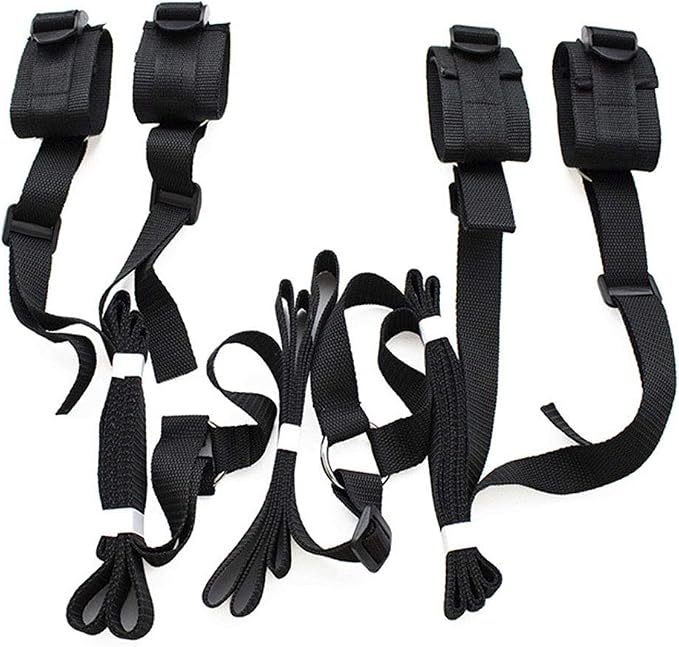 Amazon Com Yufengs Under Bed Restraint System Kit Bed Straps Adjustable Straps Fit Comfortable For Couples Clothing