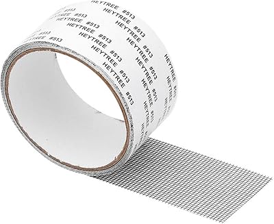 Zceplem Screen Repair Tape Fiberglass Mesh for Holes Tears Window Door Patio RV