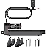 JiGiU 12V Actuator Heavy Duty 330lbs/1500N Linear Actuator, 6"/ 150mm Linear Motion Actuator with Mounting Bracket & IP65 Pro
