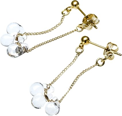 Amazon Co Jp Hario Lampwork Factory ハリオランプワークファクトリー ピアス リトルティアーズ Haw Lt 002 ホーム キッチン