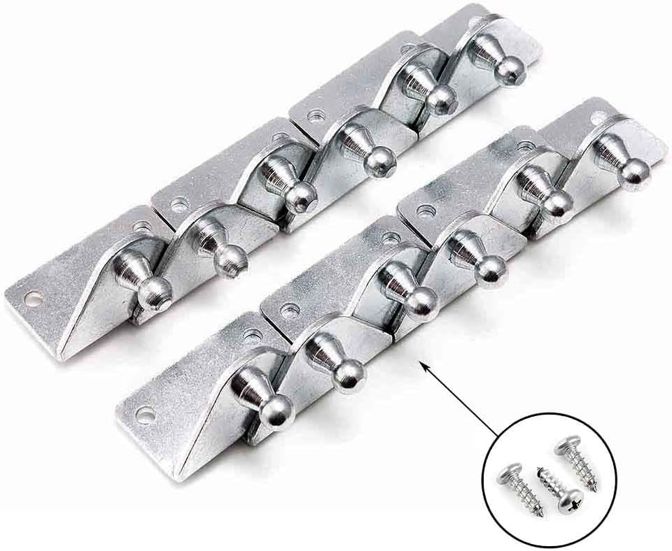 Gas Spring Lift Support Mounting Brackets 10mm Ball Stud