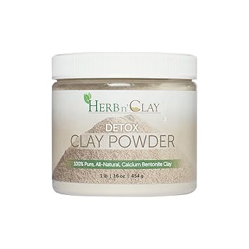 100 Natural Calcium Bentonite Detox Clay Powder For Detoxification Colon Cleanse Body Balance And Energy Good For Internal N External Use