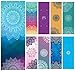 yoohome Yoga Towel Non-Slip Diamond Shape Design Microfiber Soft-Perfect Absorb Sweat for Fitness, Hot Yoga, Pilates & Outdoors