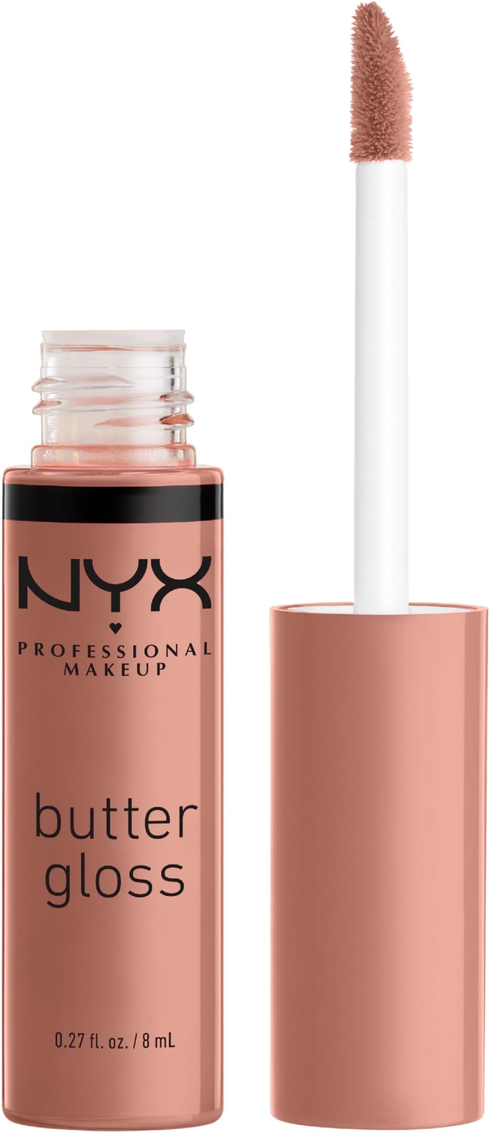 NYX Butter Gloss Madeleine Lip Gloss 8ml Non-Sticky glossy finish