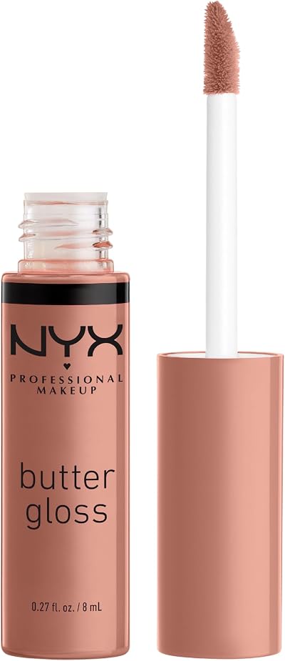 NYX Butter Gloss Madeleine Lip Gloss 8ml Non-Sticky glossy finish