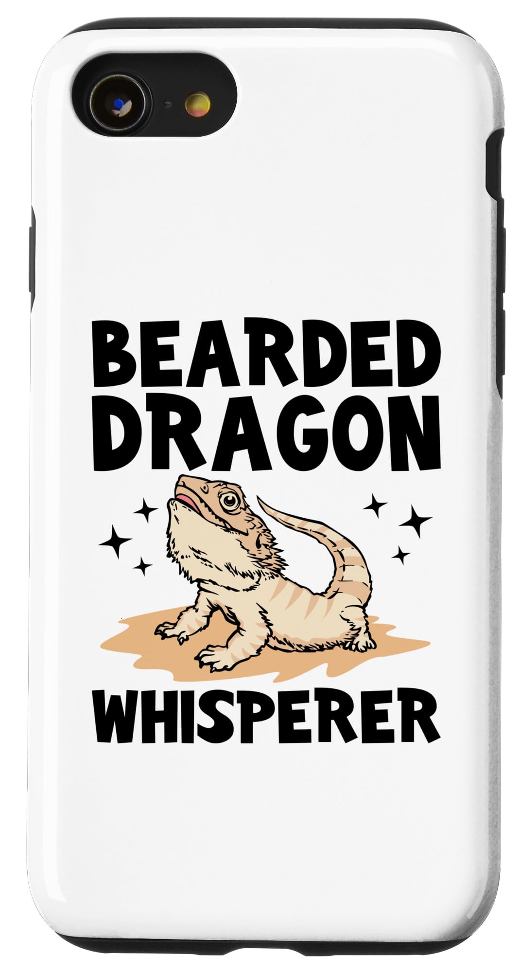 iPhone SE (2020) / 7 / 8 Bearded Dragon Whisperer Reptile Lizard Lover Case