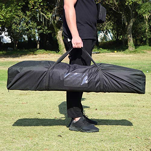 10'x20' Pop up Canopy Tent, Outdoor Canopy Tent, Waterproof Gazebo Portable Wedding Party Tent Carrying Case/Bag, Adjustable Folding Gazebo Pavilion Patio Shelter Without Sidewalls, Heavy Duty...