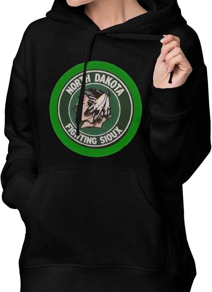 Fighting Sioux Hockey Ladies Hooded Warm