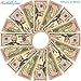 AvailableGame 50 Dollars Play Money for Games, Pranks, Monopoly Prop Paper Copy Money Double-Sided Printing 100 pcs Total $5,000 Educational Fifty Dollar Bills Copy Money Stack for Kids