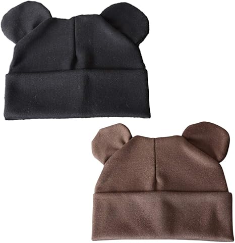 Berretti Neonato Unisex - Set 6 Pezzi Morbidi E Carini