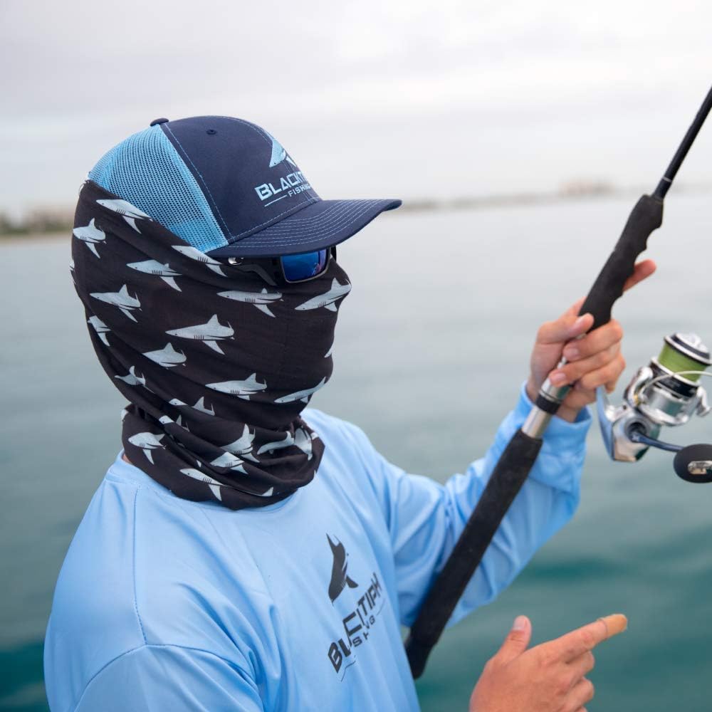 Frogg Toggs BlackTipH Sun Scarf Fishing 