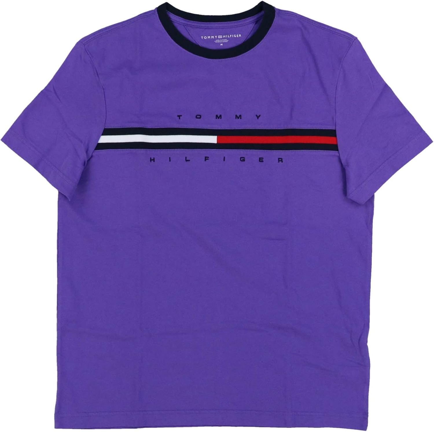 purple tommy hilfiger shirt