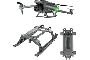 LICHIFIT Foldable Landing Gear for DJI Air 3S / Air 3 Drone Extended Legs Height Enhancement Stand Heightening Bracket Kickstand for DJI Air 3 / Air 3S