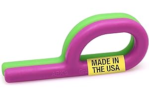 ARK THERAPEUTIC ARK Grabber Sensory Chew Tool Combo, Sensory Toys for Kids and Adults, Chewy Fidget for Autism, ADHD, SPD, Anxiety, Medical-Grade Oral Motor Therapy Tools, Standard/XT, Magenta/Lime Green