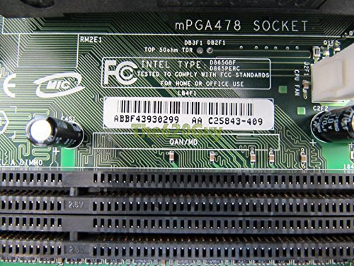 Intel D865GBF D865PERC Motherboard ATX + Pentium 4 3.0GHz CPU + HSF I/O Plate