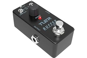 KMISE BUFFER BOOST, Guitar Effects Pedal, Mini Single Type, True Bypass, DC 9V, for Electric Guitar and Bass