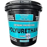CrystaLac Extreme Protection Water Based Polyurethane (Matte, 32oz Quart): Self Leveling, Non Yellowing, Brush or Spray, UV Protection, Low Odor, Water Clean Up, Durable &amp; Scratch Resistant.