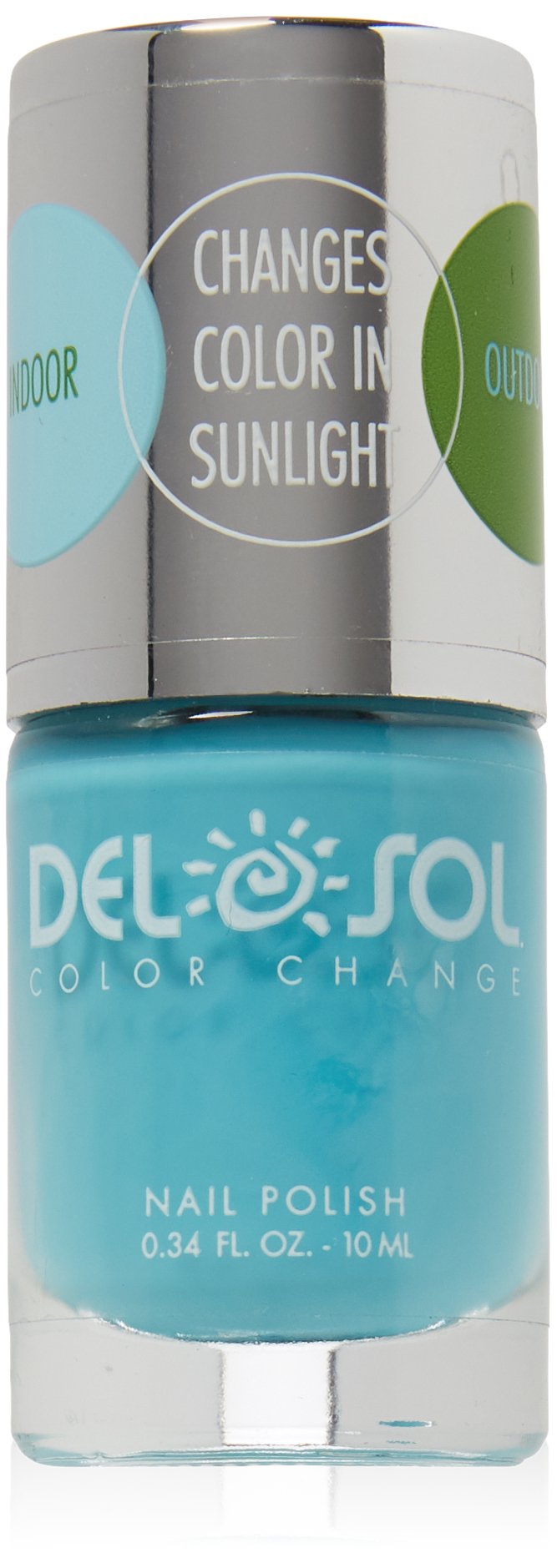 Del Sol Color Changing Nail Polish, Quick Dry Lacquer That