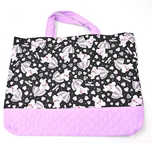 Amazon おけいこバッグ ヨコ40cm タテ30cm マチ4cm 持ち手高さ10cm ピンクくまちゃん レッスンバッグ Amazon おけいこバッグ ヨコ40cm タテ30cm マチ4cm 持ち手高さ10cm ピンクくまちゃん レッスンバッグ