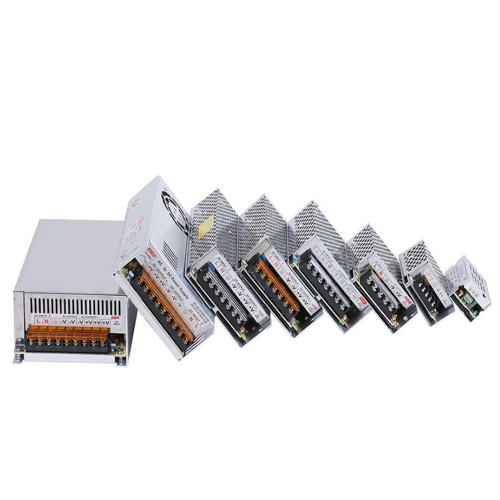 Mintice Universal Converter AC 110V-220V to DC 24V 5A 120W Switching Power Supply Transformer Adapter Switch Driver Source Regulated for LED Strip